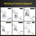thumbnail image 6 of 5 In 1 Plasma Cutter Welders Digital Screen 220 Cut/MMA/Gas/Non-gas Mig/Lift TIG Inverter Welding Machine 1/5 Kg Wire ,Easy to Operate, 6 of 7