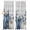 gray, variant on Fall Coastal Blackout Curtains for Bedroom/Living Room, Pinch Pleated Black Out Curtains, Thanksgiving Blue White Pumpkin Eucalyptus Room Darkening Window Drapes with Hooks 2 Panels, 59"x70"