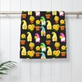 thumbnail image 5 of KLL Gnomes With Sunflowers Ultra Absorbent & Soft Hand Towels for Bath, Hand, Face, Gym and Spa-27.5x16in, 5 of 7