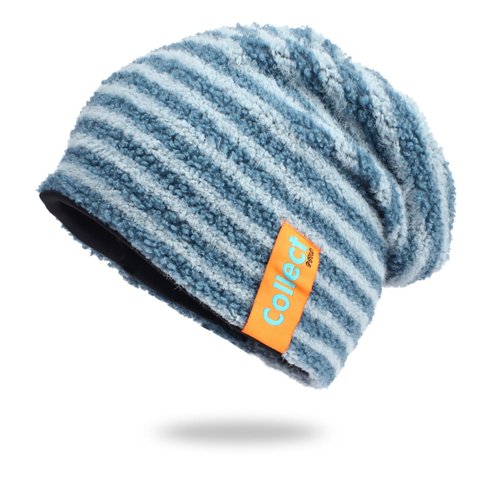 Spikerking Men's Soft Lined Thick Knit Skull Cap Warm Winter Slouchy Beanies Hat