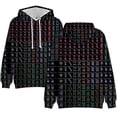 thumbnail image 3 of Sudadera con capucha con estampado 3D divertido y moderno de Mahjong chino famoso, con dinero en circulación para hombres y mujeres, sudaderas informales, chaqueta, abrigo, 3 of 5