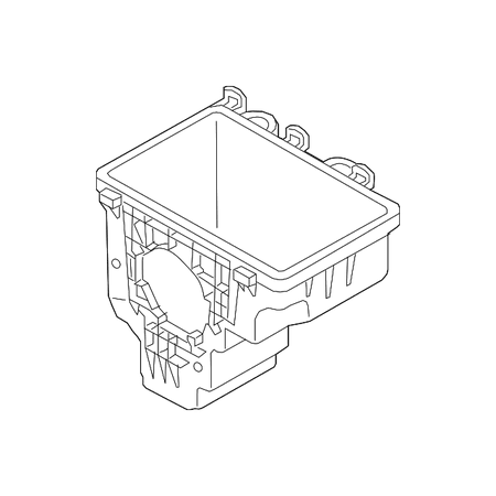 Genuine OE Mazda Air Cleaner Body - PY1A-13-3AY