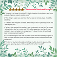 thumbnail image 2 of Carefree Fish Algae Remover Aquarium Glass Cleaner Magnetic Fish Tank Magnet Scraper Sponge 1.2in, 2 of 7