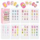 thumbnail image 4 of 84 pcs beautiful nail tips for children, removable, 4 of 5