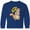 Royal Bue, variant on Inktastic Cute Chipmunk with Sunflower Long Sleeve Youth T-Shirt