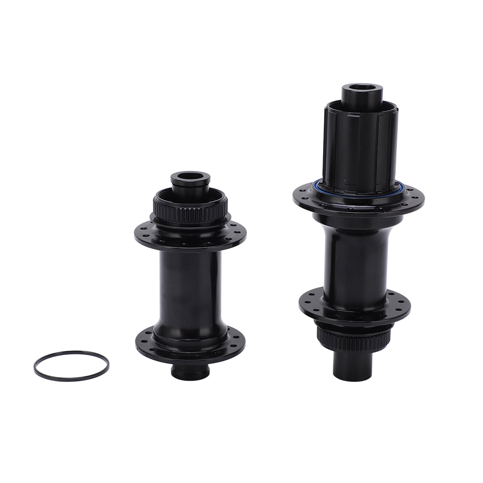 Bike Hub, 3 Pawls Freehub System Low Friction Rotation Bike Disc Brake Hub Glossy Black For Road