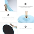 thumbnail image 4 of MasteelfCA Round Mirror European-style Mirror Desktop Mirror Double-sided Dressing Mirror, 4 of 7