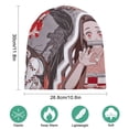 thumbnail image 2 of Kamado Nezuko Unisex Beanie Hats Cuffed Skull Cap Fall Winter Warm Hat Pullover Cap Leisure Cap for Women Men, 2 of 8