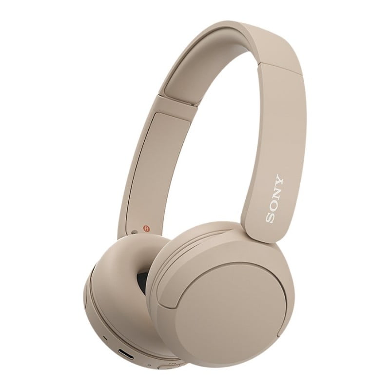 Sony WH-CH520 Wireless Headphones with Microphone Beige