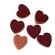 thumbnail image 1 of 10Pcs Heart Sponge Heavy Duty Pad Strong Decontamination Dish Towel Cute Heart Shape Does Not Scratch Kitchen Accessories, 1 of 5