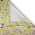 thumbnail image 4 of Ambesonne Fruits Window Valance, Fresh Summer Eats Graphic, 54" X 18", Mustard Peach and Blue Violet, 4 of 5