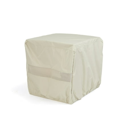 

Covermates Square Dining Table Cover - Water-Resistant Polyester Mesh Ventilation Patio Table Covers-Khaki