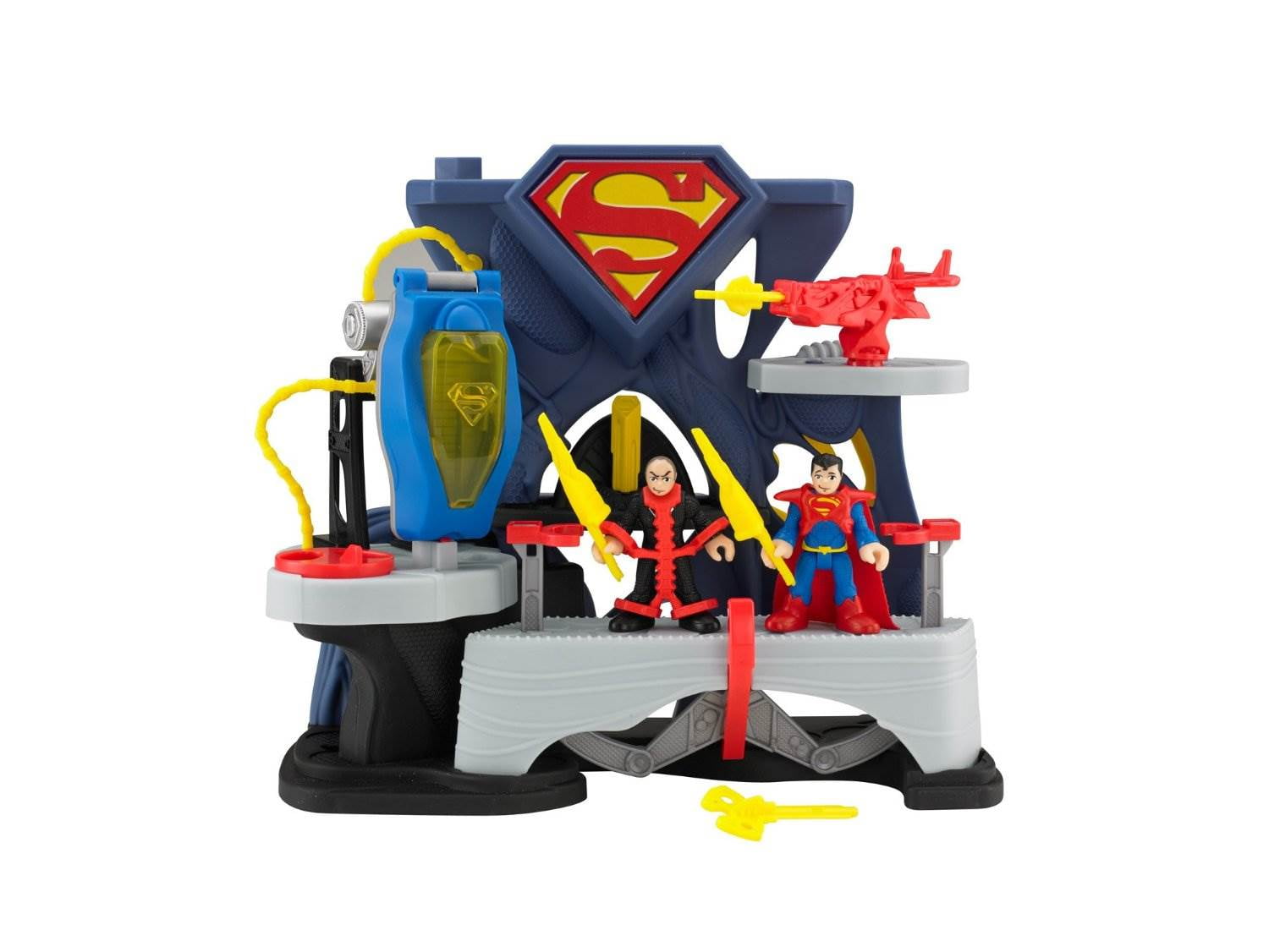 imaginext superman playset