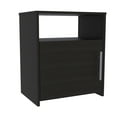 thumbnail image 4 of Shunda K 3 Piece Bedroom Set, Kairo Dresser + Omaha Nightstand + Omaha Nightstand, Black, 4 of 5