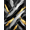 Black, Pattern 16, variant on ODIKA 4' x 6' Machine Washable Non-Slip Area Rug, abstract print High Traffic Rug, Black, 1156283