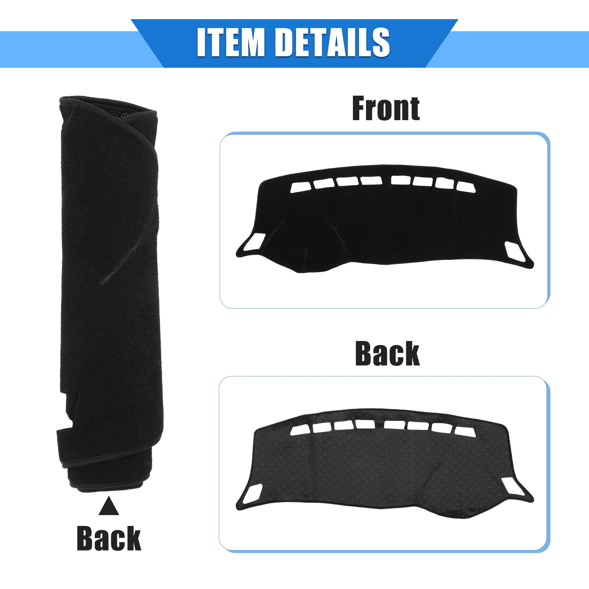 Unique Bargains Car Dashboard Cover for Nissan Sentra 2012-2019 Protective Pad