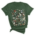 thumbnail image 3 of Puliio Womens Summer Casual Printed Short Sleeved Crew Neck T Shirt, 3 of 3