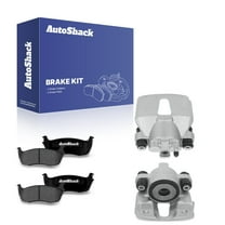 AutoShack Rear Brake Calipers Premium Ceramic Brake Pads | Replacement for 1999-2003 Ford F-150 2003-2011 Lincoln Town Car | 6-PC