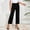 Black, variant on Fnooota Women's Wide Leg Jeans, Casual Summer High Rise Relaxed Fit Denim Pants with Pockets Dark Blue Size S-2XL
