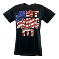 thumbnail image 5 of The Rock Just Bring It Never Live In Fear Tribute Mens Black T-shirt 3XL, 5 of 6
