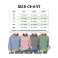 thumbnail image 4 of Deago Women Oversized Striped Color Block Long Sleeve Crew Neck Sweatshirt Casual Loose Pullover Y2K Shirt Top, 4 of 8
