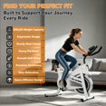 thumbnail image 5 of Exercise Bike Indoor Stationary Bike Cycling Bicycle for Home Gym 300 lbs Weight Capacity Adjustable Seat/Handlebar for Cardio Workout Office, 5 of 10