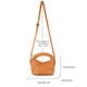 thumbnail image 4 of Bolso tejido para mujer, bolso bandolera pequeño con correa de hombro desmontable, bolso con asa superior para niñas, 4 of 5