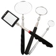 thumbnail image 1 of CIMAXIC 4 Pcs Miroir d'Inspection Flexible Forme Ronde pour Usage Professionnel 11.2x2in, 1 of 8