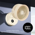 thumbnail image 3 of Silent Fan, Auto Oscillating Table Fan 100 Speeds Type C Charging  for Living Room, 3 of 7