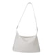 thumbnail image 4 of Bolso de hombro para mujer, bolso de mano elegante y ligero con cierre de cremallera, bolso para las axilas, Hobo para el trabajo, regalo de playa Blanco, 4 of 9