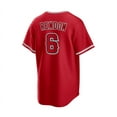 thumbnail image 3 of Men's Los Angeles Angels Baseball Jersey OHTANI 17# TROUT 27# RENDON 6# Adult Replica Player Name Navy Jersey, 3 of 4