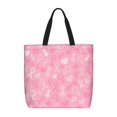 thumbnail image 1 of Balery Breast Cancer Awareness Bolsa de Mano para Mujeres con Cremallera, Bolsa de Gimnasio con Compartimentos, Bolsa para Laptop, Bolsa para Trabajo, 1 of 7