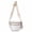 Beige and White Checkered, variant on Checkered Crossbody Bag Waterproof Nylon Waist Fanny Pack with Adjustable Wide Strap Bum Bag for Women Travel Sports Daily Use