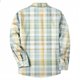 thumbnail image 4 of Seeotter Mens Stretchy Knit Plaid Shirt Long Sleeve Button Down Shirts Casual Western Cowboy Tops, 4 of 5
