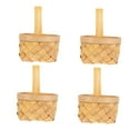 thumbnail image 4 of 4 Pcs Confetti Basket Wedding Hand Woven Pretty Flower Bride Baby, 4 of 8