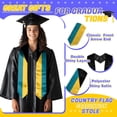 thumbnail image 5 of Graduation Stole Class of 2026 Country Flag Graduation Sash Unisex Adult 62" Long, 5 of 7