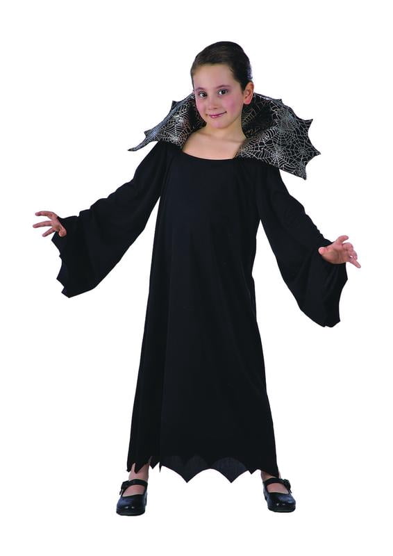 Black and Gray Vampire Girl Child Halloween Costume - Small