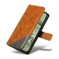 thumbnail image 5 of Designed for Google Pixel 8a Case Wallet, Men Women Flip Folio Cover with PU Leather Stand Credit Card Holders Slots Wrist Strap Magnetic Clasp Phone Case for Google Pixel 8a, Brown, 5 of 11