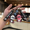 thumbnail image 4 of PENGXIANG Boc Cartoon Keychain Unfading Color Metal Buckle Lovely Panda Elephant Key Rings Bag Pendant, 4 of 10