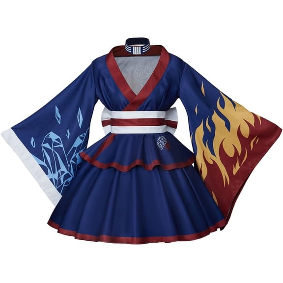 Anime Hero Kimono Dress Outfit Midoriya Izuku Cloth