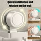 thumbnail image 5 of Soporte De Pared Para Secador De Pelo, Estante De Almacenamiento Con Ventosa, Organizador De Baño Sin Perforaciones Para Herramientas De Peinado, Blanco, 5 of 8