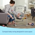 thumbnail image 4 of Graco Slim Spaces Compact Baby Swing, 4 of 9
