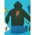 thumbnail image 3 of Rooster In Red Boots Hoodie Juniors -Image by Shutterstock,  x-Large, 3 of 4