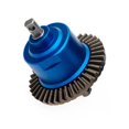 thumbnail image 2 of Diferencial trasero delantero Afortunado metal para piezas de coche Traxxas 1/10 Rc azul, 2 of 5