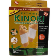 Kinoki Gold Ginger and Salt formula Premium Detox Foot Pads Organic Herbal