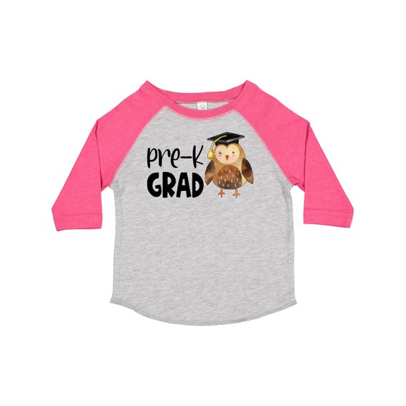 Inktastic Pre-k Grad- Owl in Cap Boys or Girls Toddler T-Shirt