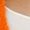 Orange White, variant on Women'S Cute Daisy Cropped Knitted Cardigand Open Front Long Sleeve Loose Sweater Jackets Outwear Rose Red S