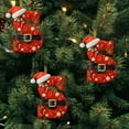 thumbnail image 3 of Decoraciones de Árbol de Navidad 2D Acrílico Decoración Carta Colgante con 26 Letras Diy Navidad Decoración Del Hogar Ornamentos Del Árbol de Navidad, 3 of 5