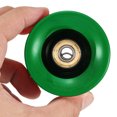 thumbnail image 4 of Unique Bargains Roues de Longboard 60mm avec Roulements ABEC-11 Roues de Rue pour Skateboards Cruiser 80A, Vert Clair Doré Lot de 4, 4 of 4