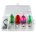 thumbnail image 1 of Kit de señuelos Flotante Cgtredaw cebo silicona para curricán 4 uds Colorido Trucha lucio, 1 of 9